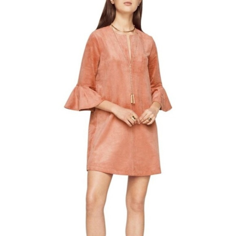 BCBGMaxAzria Catier Faux Suede Mini dress